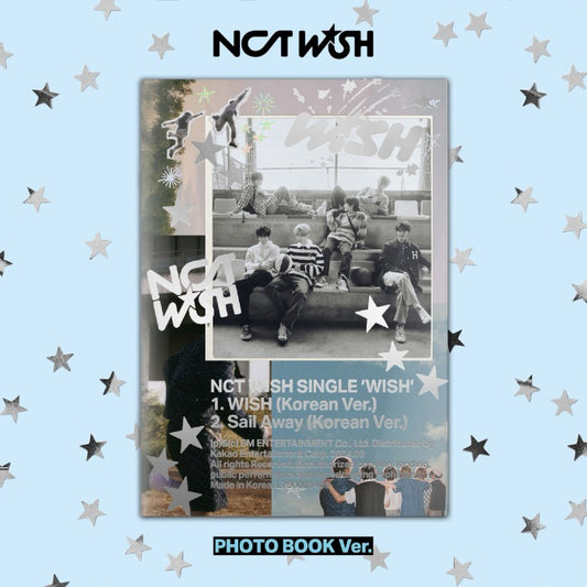 NCT WISH Single Album : WISH (Photobook Ver)