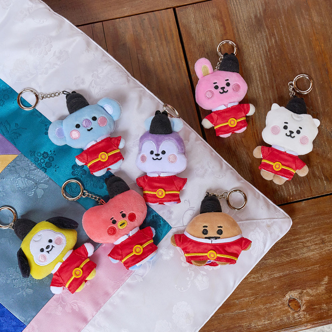 BT21 Baby K-Edition Ver.2 Plush Doll Keyring