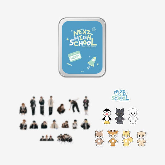 NEXZ [1st Fanmeeting: NEXZ HIGH SCHOOL] Tin Case Sticker Set