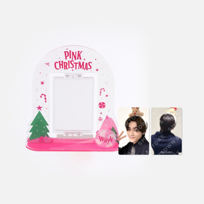 (Pre-Order) WayV 2023 PINK CHRISTMAS Acrylic Turning Stand Set