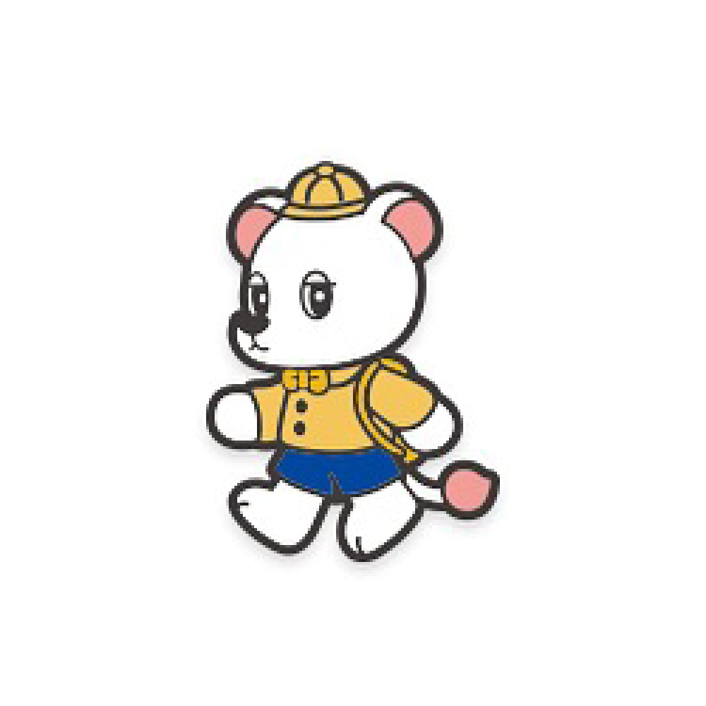 LEE DONG WOOK [WOOKDONG’s Home Sweet Home] Metal Badge
