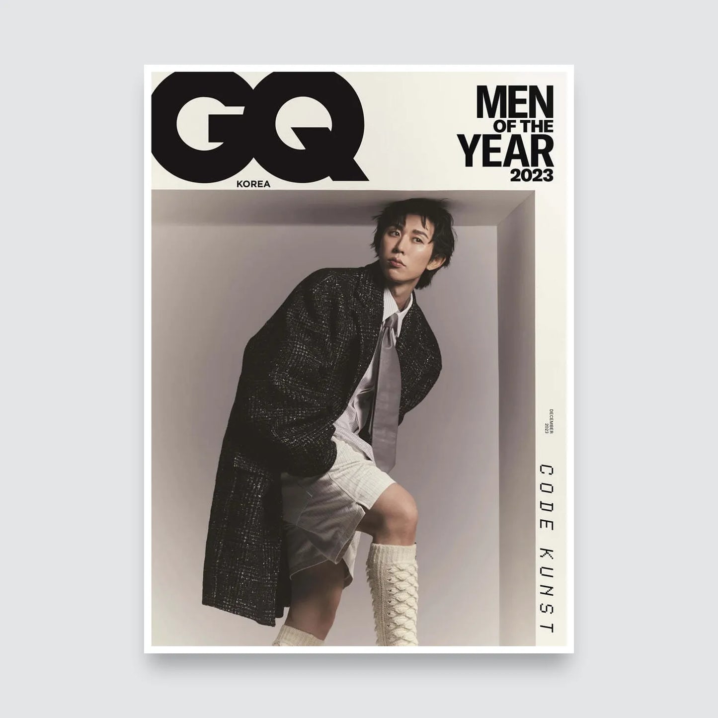 GQ Korea Magazine December 2023 : Stray Kids FELIX Cover