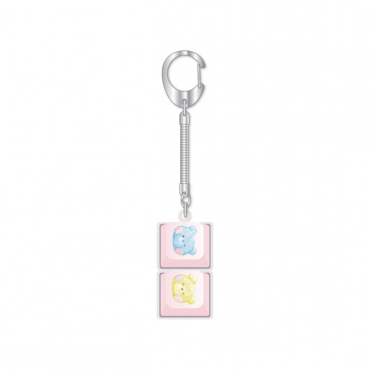 FLARE U [FLARE U X Knotted] Keycap Keyring