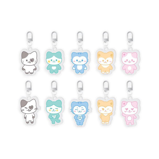 ITZY [3rd World Tour: TUNNEL VISION] TWINZY Secret Acrylic Keyring