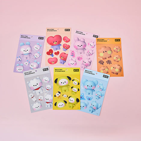 BT21 [BIG & TINY] Removable Sticker