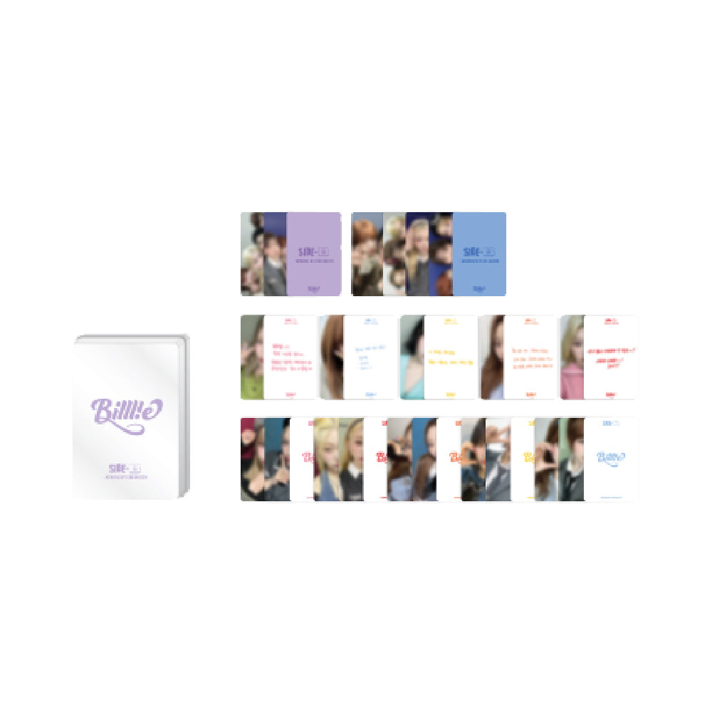 Billlie [SIDE-B] Tin Case & Photocard Set