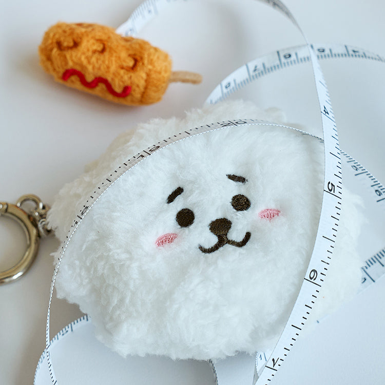 BT21 [RJ WELCOME PARTY] Measuring Tape Plush Keyring