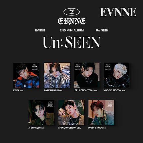 EVNNE 2nd Mini Album : Un: SEEN (Digipack ver)