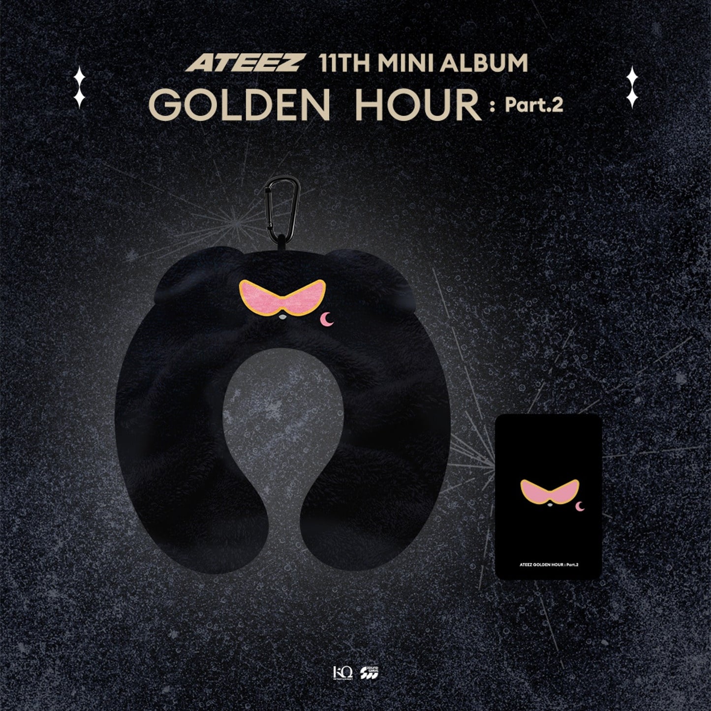 ATEEZ [GOLDEN HOUR : Part.2 Pop Up] MITO Neck Pillow