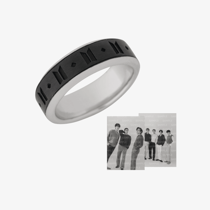 (Pre-Order) BTS [MONOCHROME Pop Up] Ring (Black)