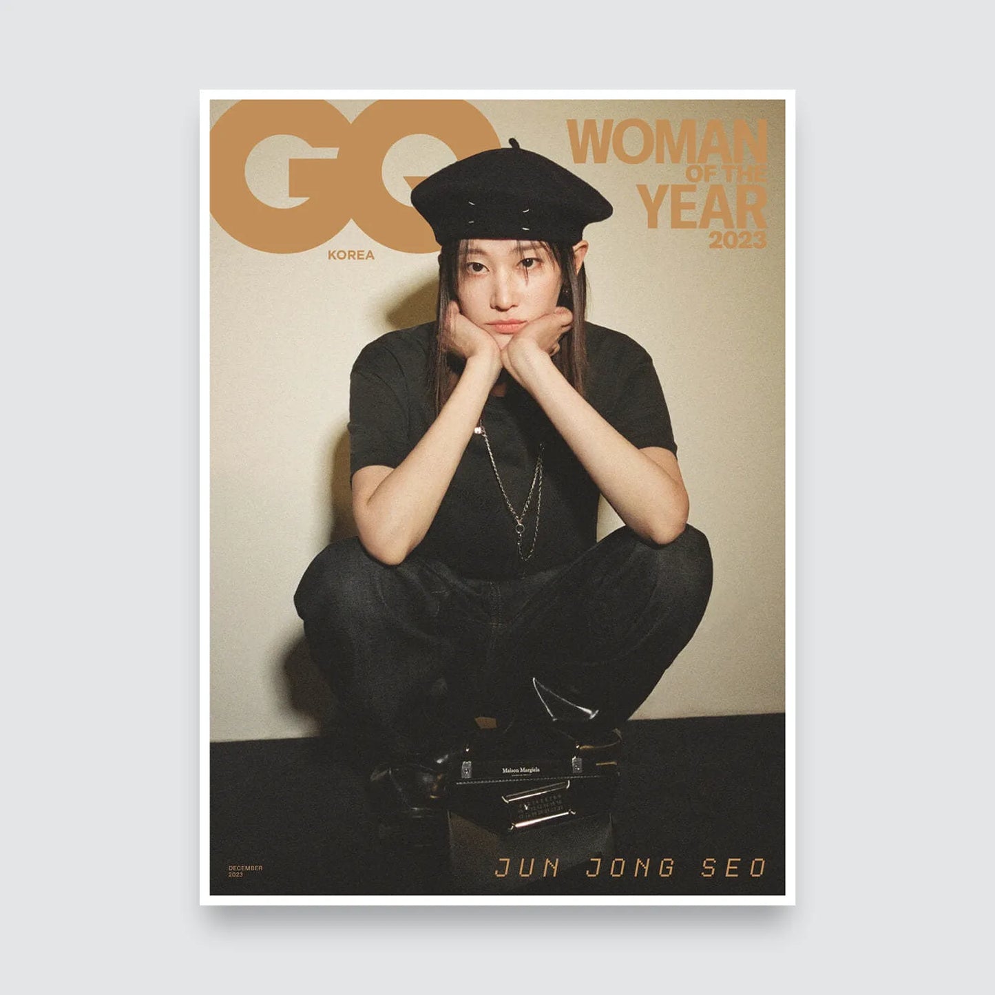 GQ Korea Magazine December 2023 : Stray Kids FELIX Cover