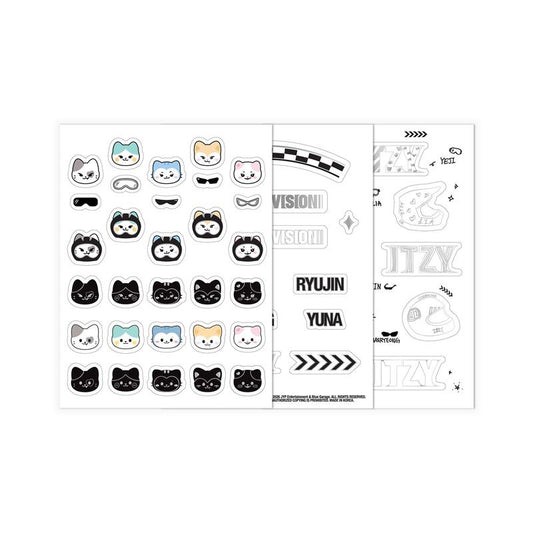 ITZY [3rd World Tour: TUNNEL VISION] Light Ring Custom Sticker Set
