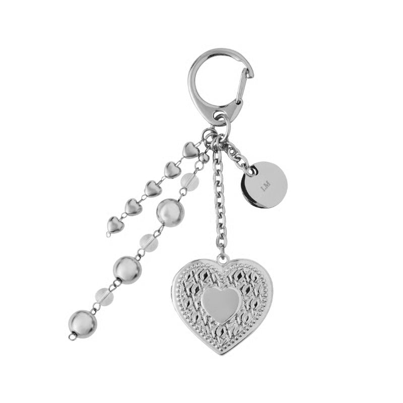 MONSTA X [10th Anniversary: MONOLOGUE] Heart Pendant Keyring