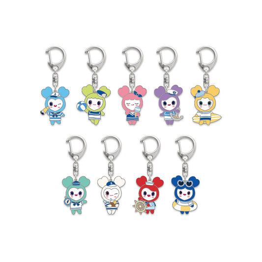 TWICE [THIS IS FOR FINALE] Lovely Metal Keyring (Marine ver.)