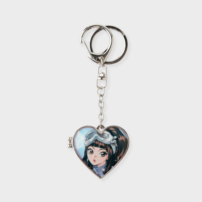 NewJeans NJ Get Up Metal Mirror Keyring