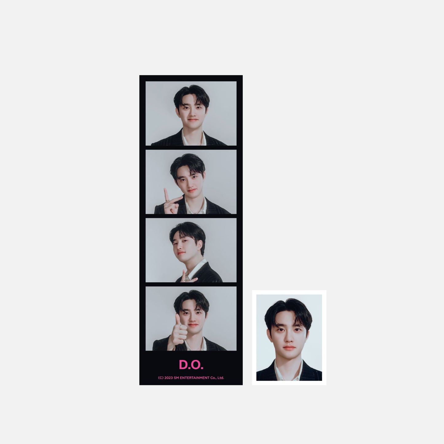 EXO [Cream Soda Pop Up] 4 Cut + Photo Set