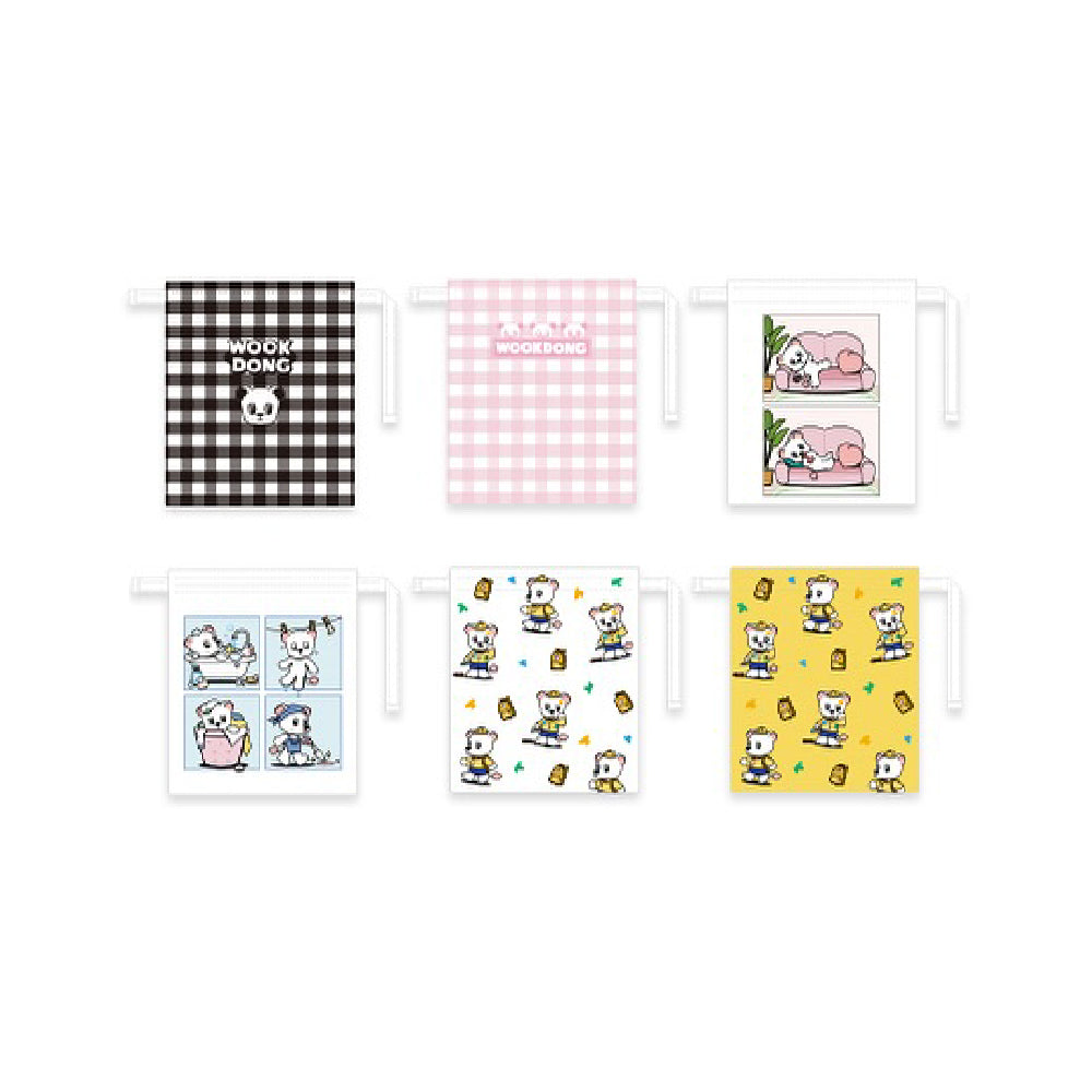 LEE DONG WOOK [WOOKDONG’s Home Sweet Home] Random String Pouch