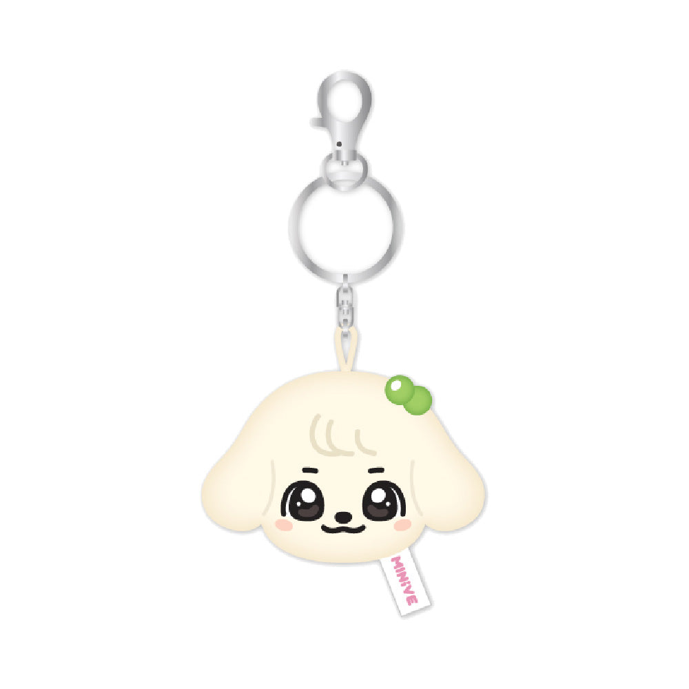 IVE Character MINIVE Mini Face Keyring