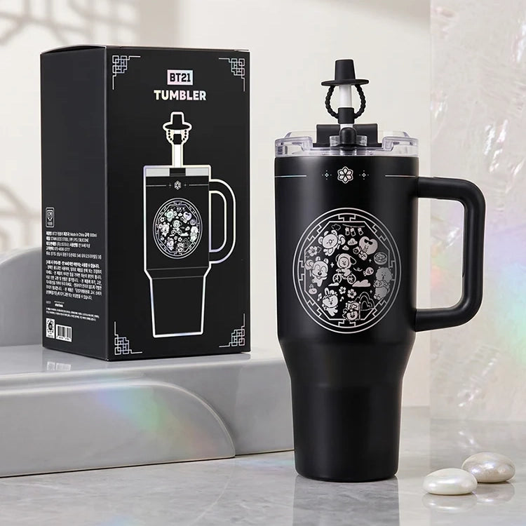 BT21 Hologram Tumbler (900mL · 30oz)
