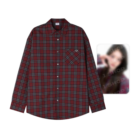 NMIXX [Artist Label : NMIXX Edition] SULLYOON Plaid Shirt