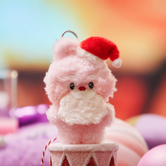 BT21 minini Mini Holiday Ornament Doll Keyring