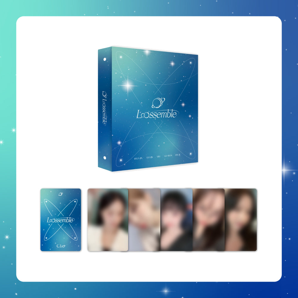 LOOSSEMBLE [1st Official MD] Hard Photocard Binder