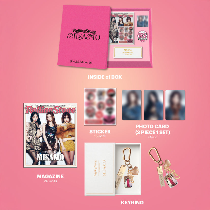 TWICE MISAMORolling Stone Korea Aセット Rolling Stone Korea Special Edition Vol.4 : TWICE MISAMO