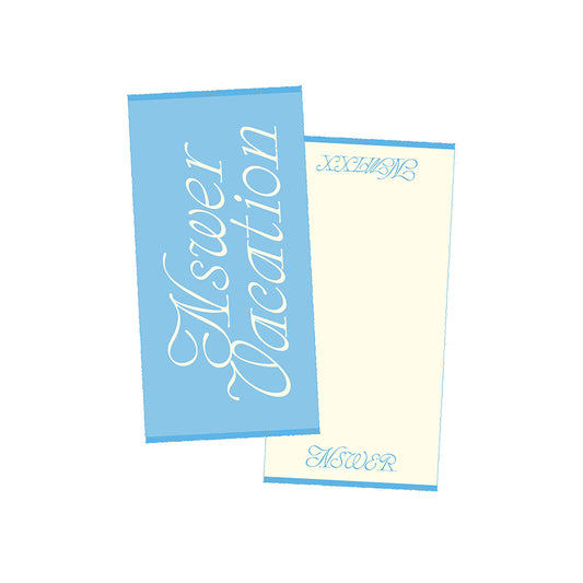 NMIXX [Nswer Vacation] beach Towel