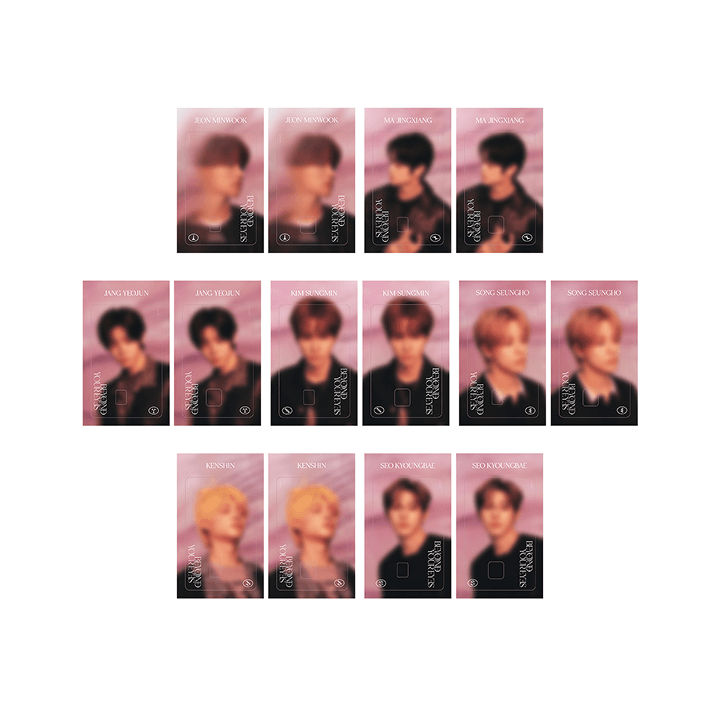 CLOSE YOUR EYES [BEYOND YOUR EYES] Card Cover Sticker