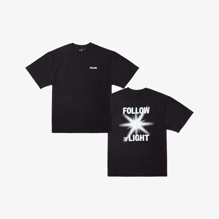 SEVENTEEN [FOLLOW AGAIN] S/S T-Shirt (Black)