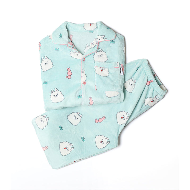 PPULBATU　PAJAMA　上下セット　TXT TXT - [PPULBATU] (OFFICIAL MD PAJAMA TOP (mint)) – kpopalbums.com