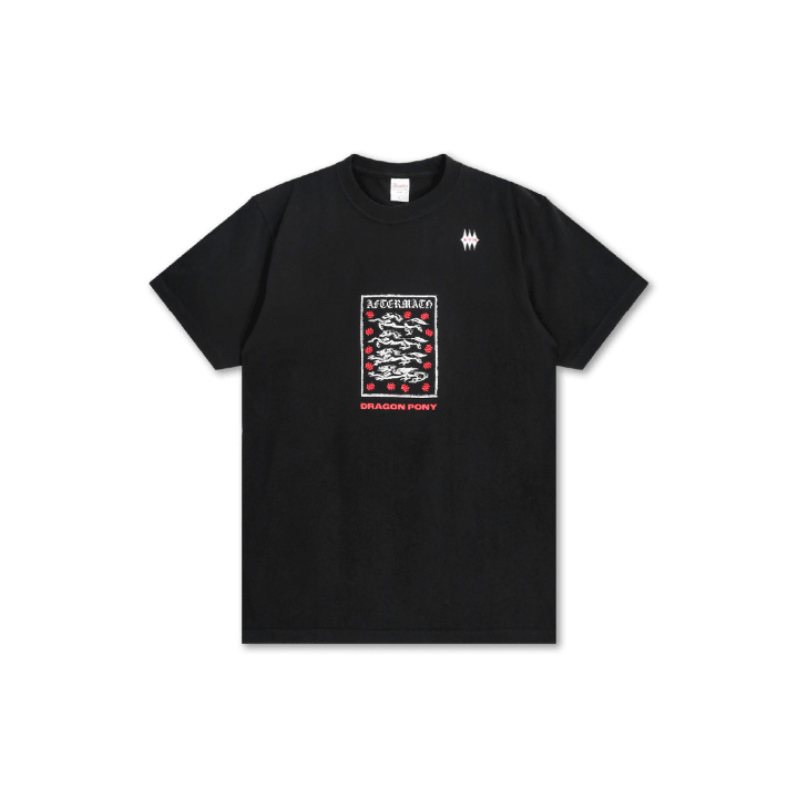 DRAGON PONY x AFTERMATH T-Shirt (Black)