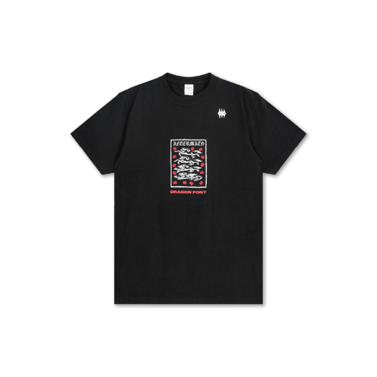 DRAGON PONY x AFTERMATH T-Shirt (Black)