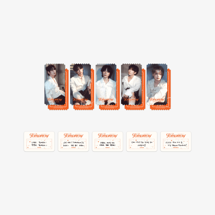 TXT [TOMORROW Pop Up] Special Photo Ticket Set