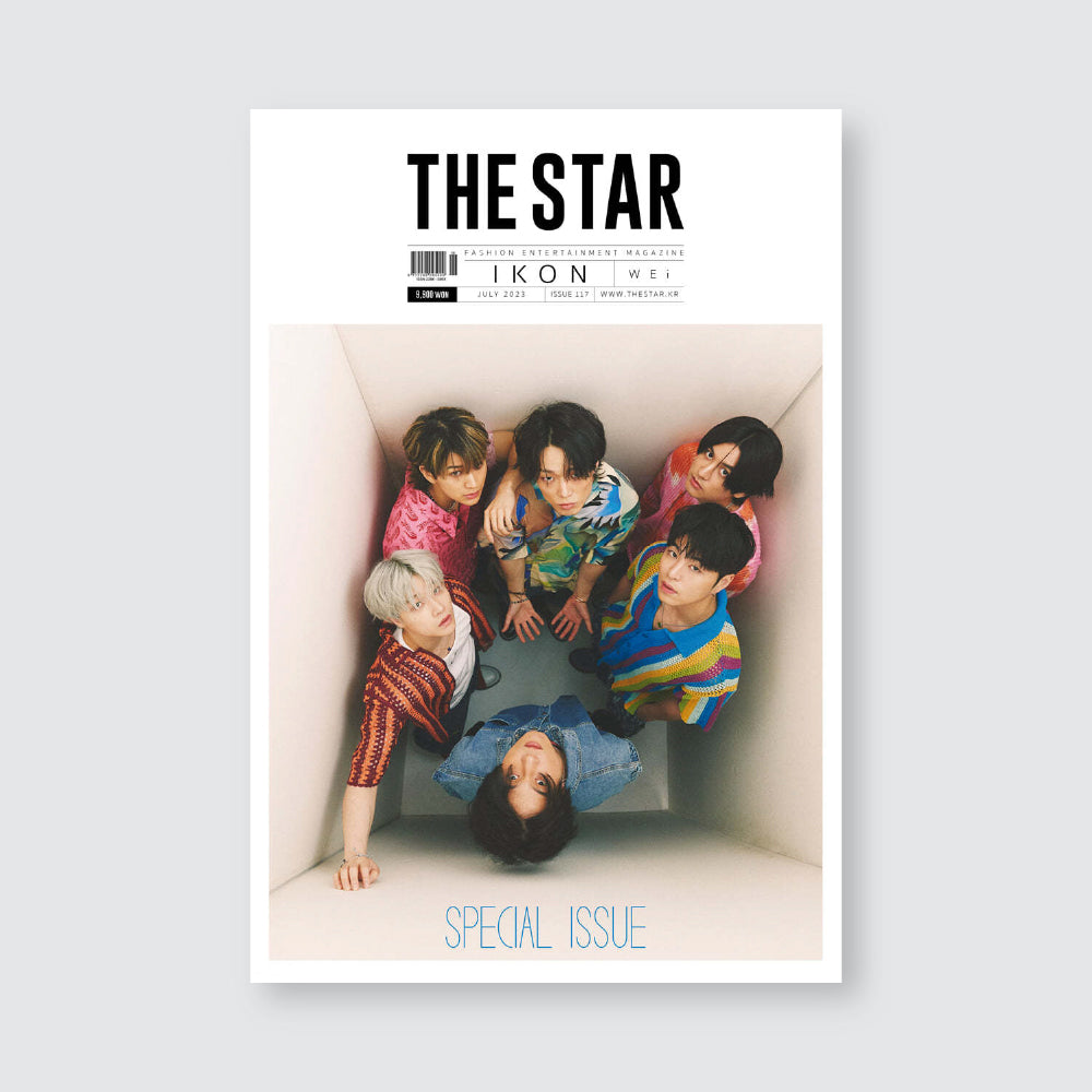 THE STAR Korean Magazine July 2023 : iKON Cover (Photocard Included)