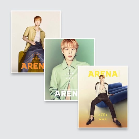 ARENA HOMME+ Korea Magazine January 2024 : NCT JungWoo Cover