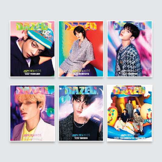 Dazed & Confused Korea Magazine January 2024 : TXT Cover