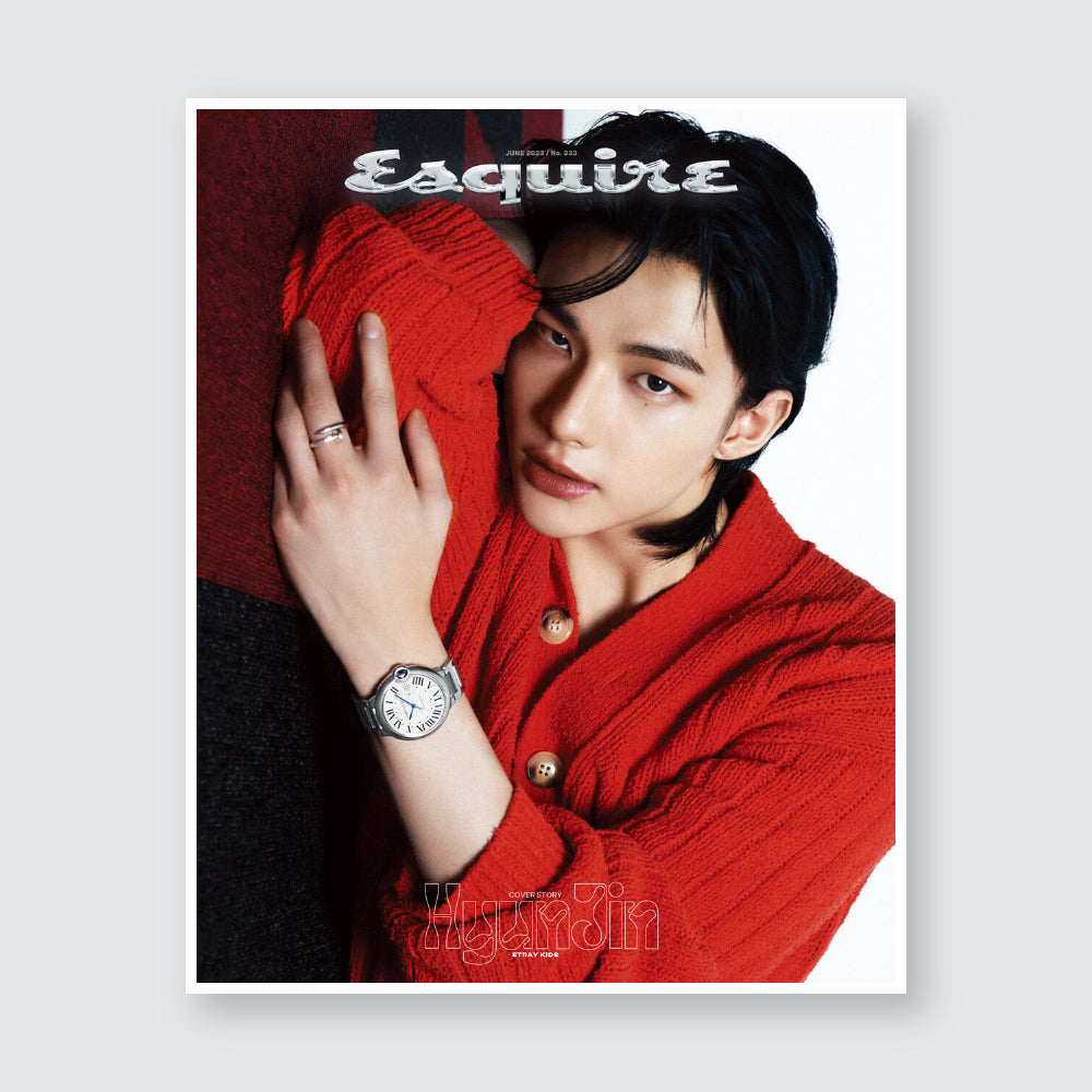 ESQUIRE Korea Magazine June 2023 : STRAY KIDS Hyunjin Cover