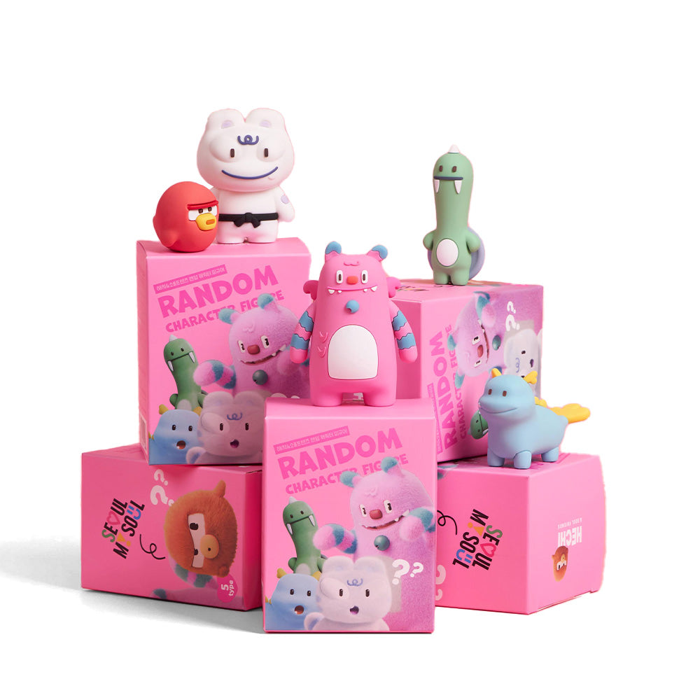 Korea [Seoul My Soul] Hechi & Soul Friends Random Character Figure
