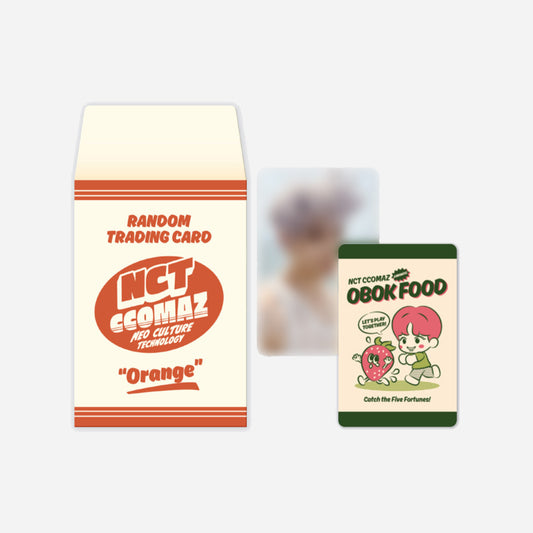 NCT CCOMAZ Grocery Store Random Trading Card Set (Orange Ver.)