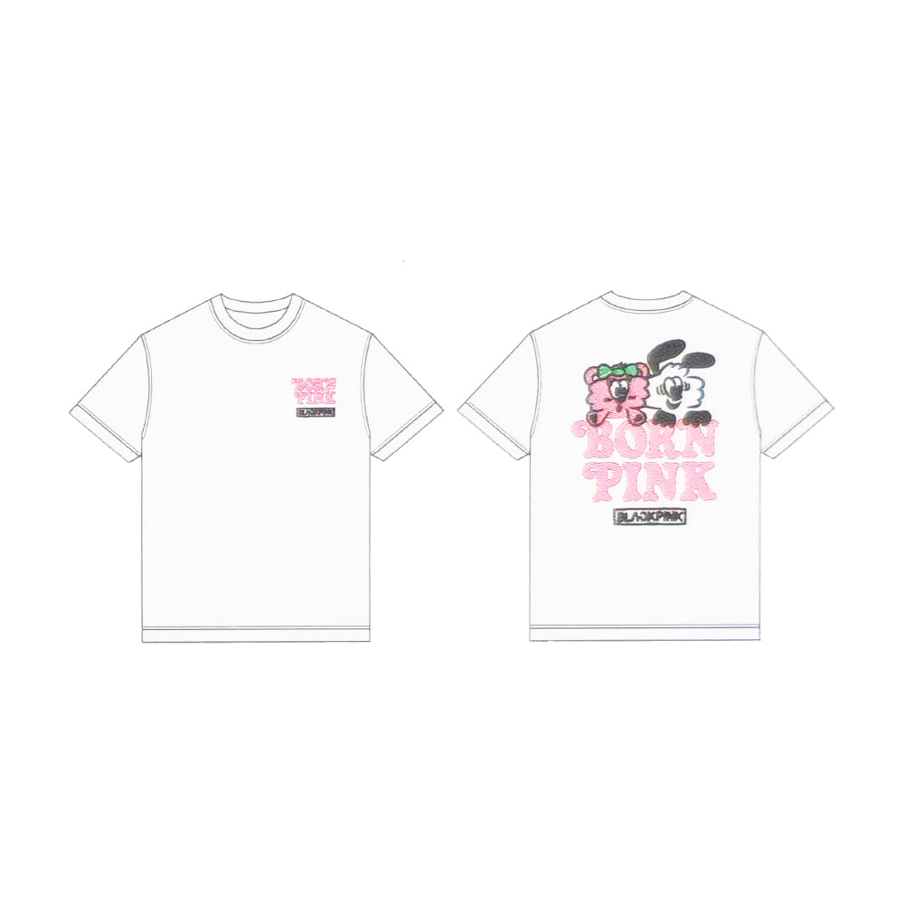 M】ブラックピンクBLACKPINK VERDY BP VICK Tee-