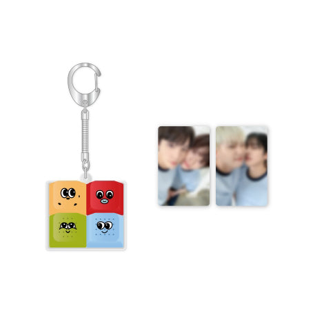 TEEN TOP [WE GONNA ROCK IT DROP IT TOP IT HEY DON T STOP IT POP IT] Key Cap Keyring