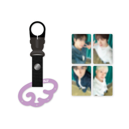TEEN TOP [WE GONNA ROCK IT DROP IT TOP IT HEY DON T STOP IT POP IT] Acrylic Water Bottle Carabiner