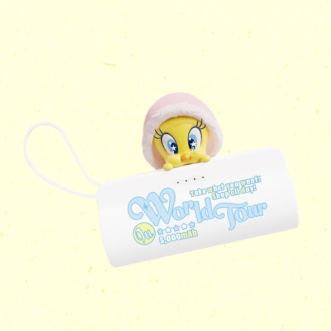 IU [THE WINNING] Tweety X IU Docking Type Power Bank