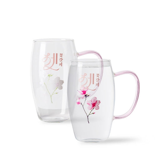IU [A Flower Bookmark Pt. 3 (꽃갈피 셋)] Color-Changing Glass Cup Set