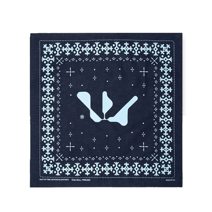 WOODZ [Out of Time Artifacts] Navy Logo Bandana
