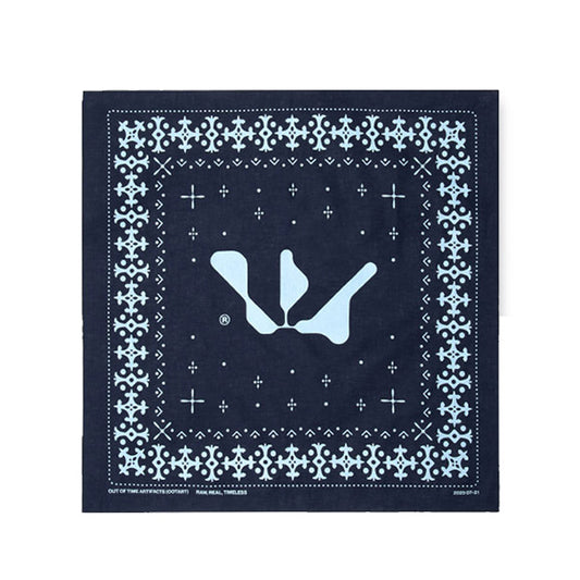 WOODZ [Out of Time Artifacts] Navy Logo Bandana