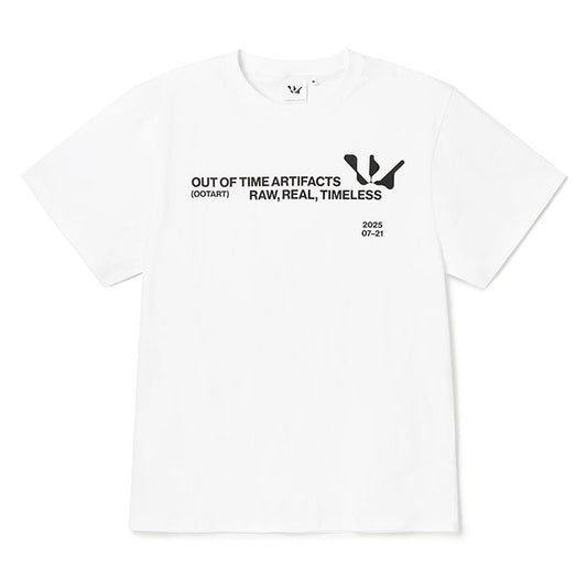 WOODZ [Out of Time Artifacts] Slogan Logo T-Shirt