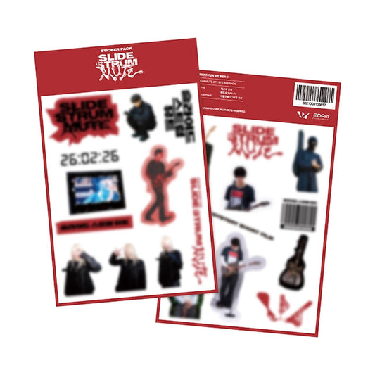 WOODZ [SLIDE STRUM MUTE] Sticker Pack
