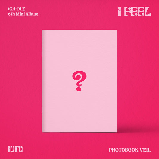 (G)I-DLE 6th Mini Album : I feel (Photobook ver)